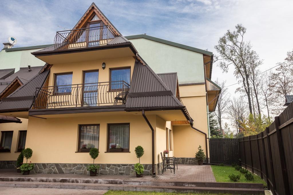 Willa Nowotarska Centrum Zakopane Eksteriør billede